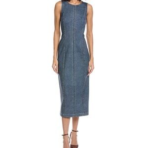 Rag and Bone Woodside Ponte Miramar Olivia Midi Dress